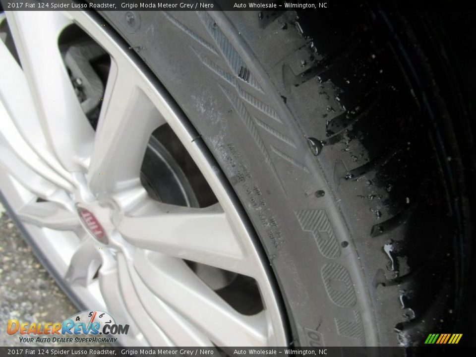 2017 Fiat 124 Spider Lusso Roadster Grigio Moda Meteor Grey / Nero Photo #8