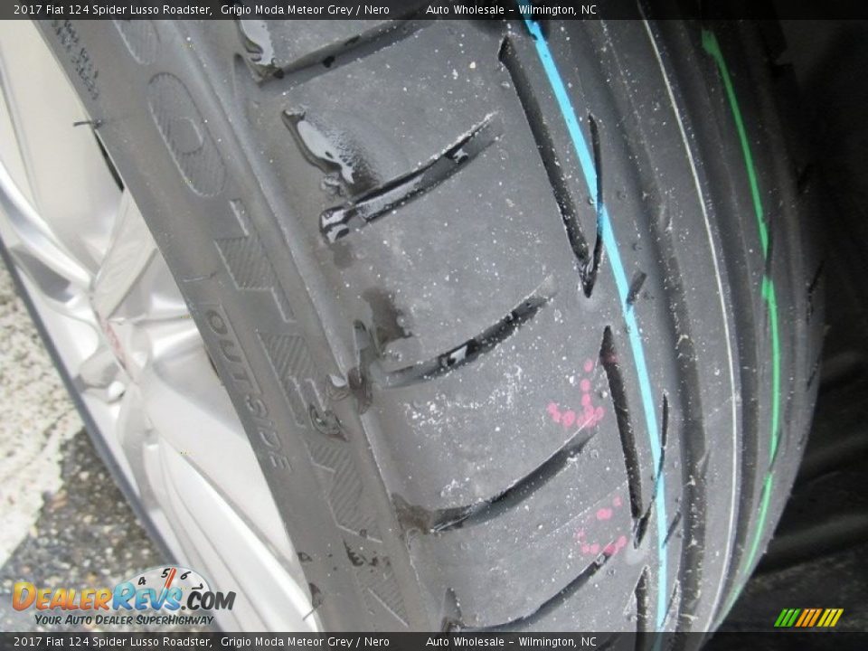 2017 Fiat 124 Spider Lusso Roadster Grigio Moda Meteor Grey / Nero Photo #9