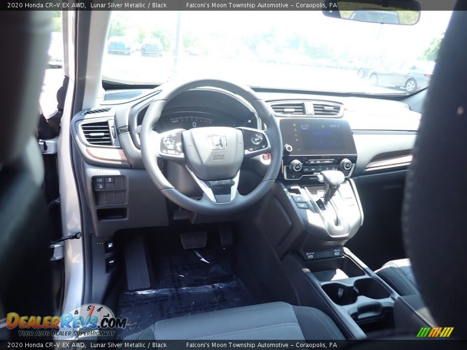 2020 Honda CR-V EX AWD Lunar Silver Metallic / Black Photo #10