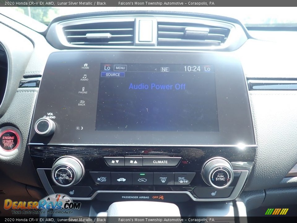2020 Honda CR-V EX AWD Lunar Silver Metallic / Black Photo #14