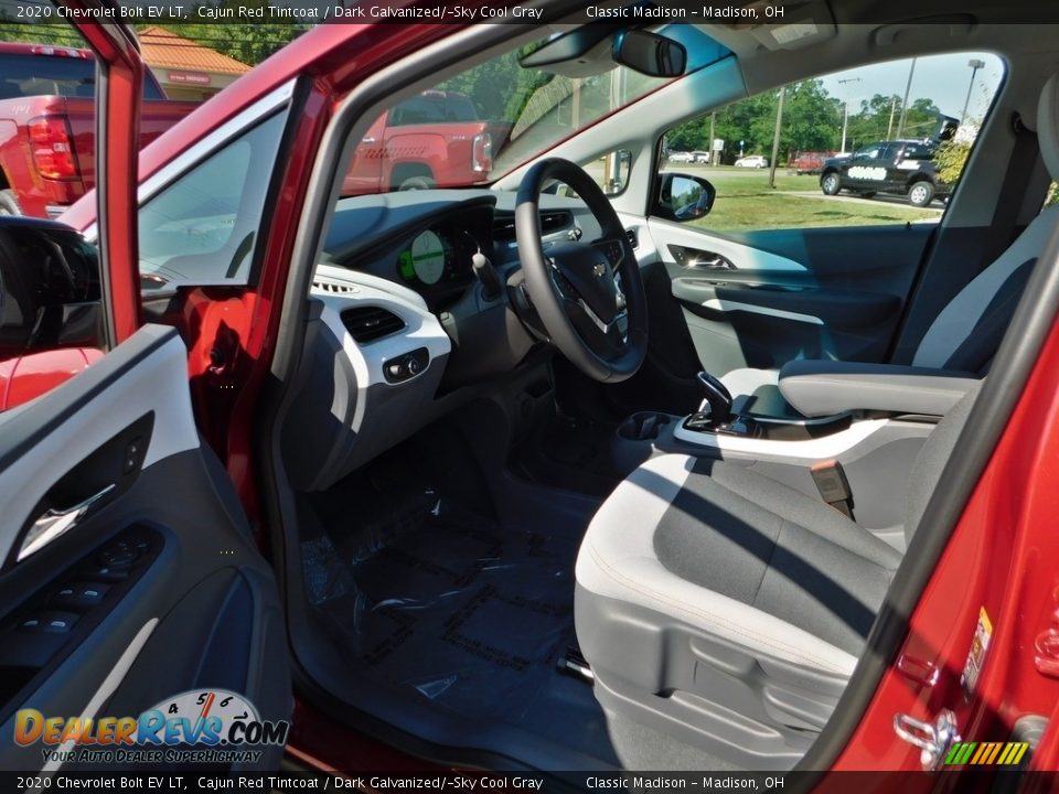 2020 Chevrolet Bolt EV LT Cajun Red Tintcoat / Dark Galvanized/­Sky Cool Gray Photo #12