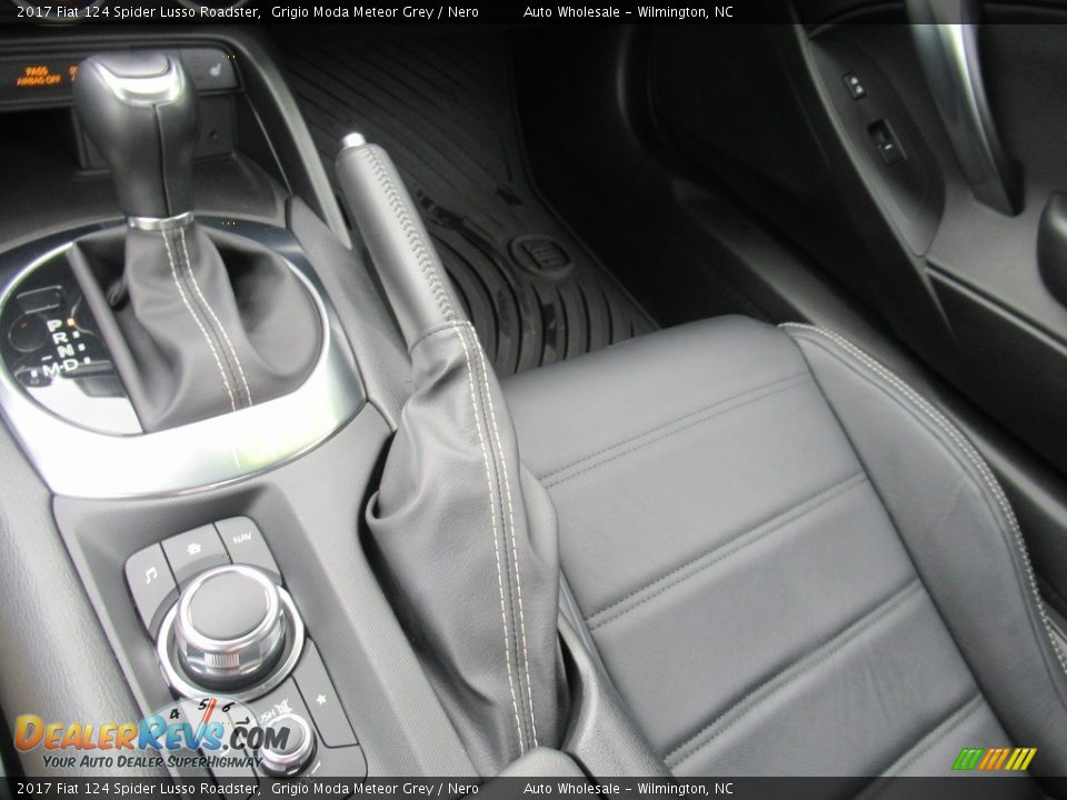 2017 Fiat 124 Spider Lusso Roadster Grigio Moda Meteor Grey / Nero Photo #19