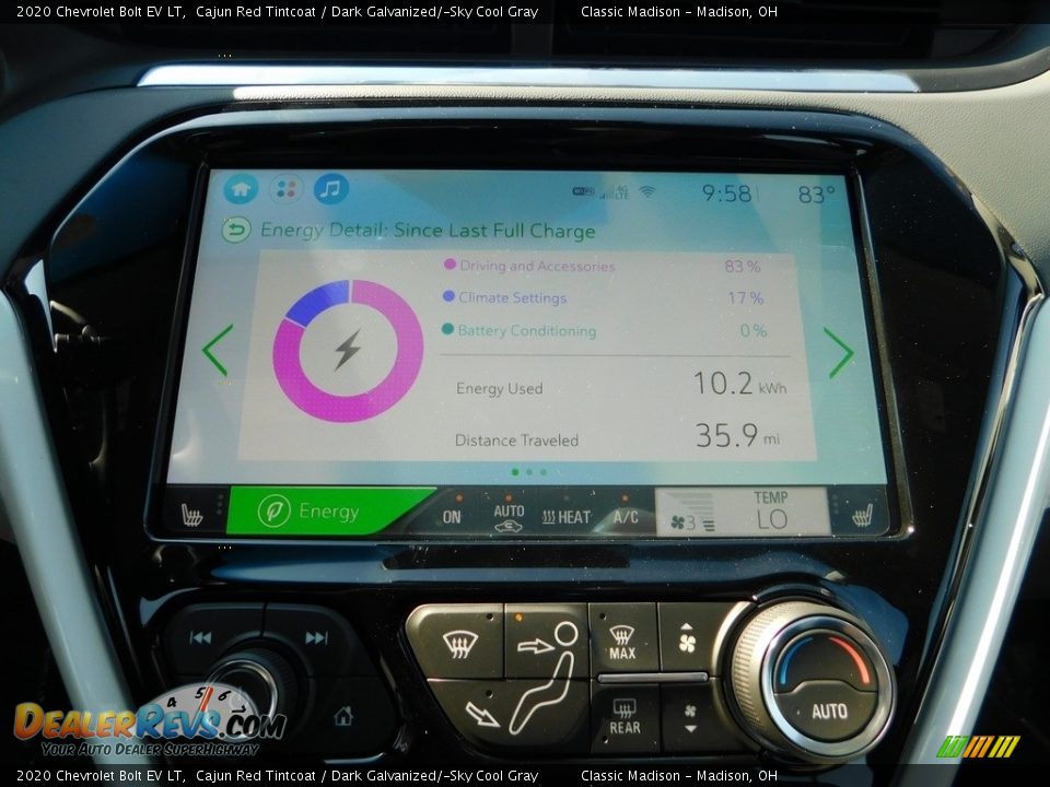 Audio System of 2020 Chevrolet Bolt EV LT Photo #17