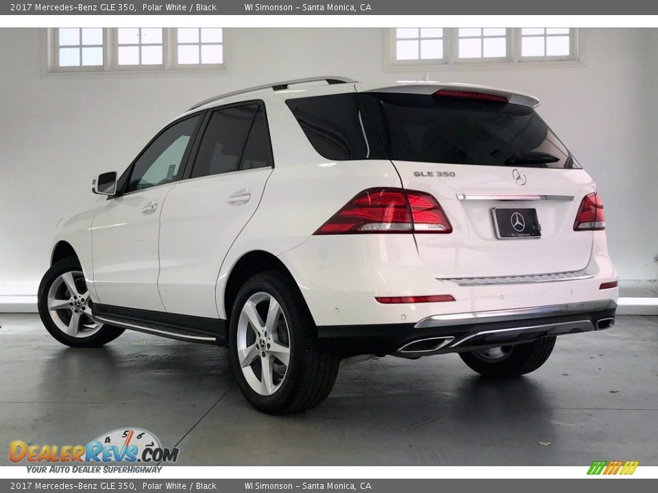 2017 Mercedes-Benz GLE 350 Polar White / Black Photo #10