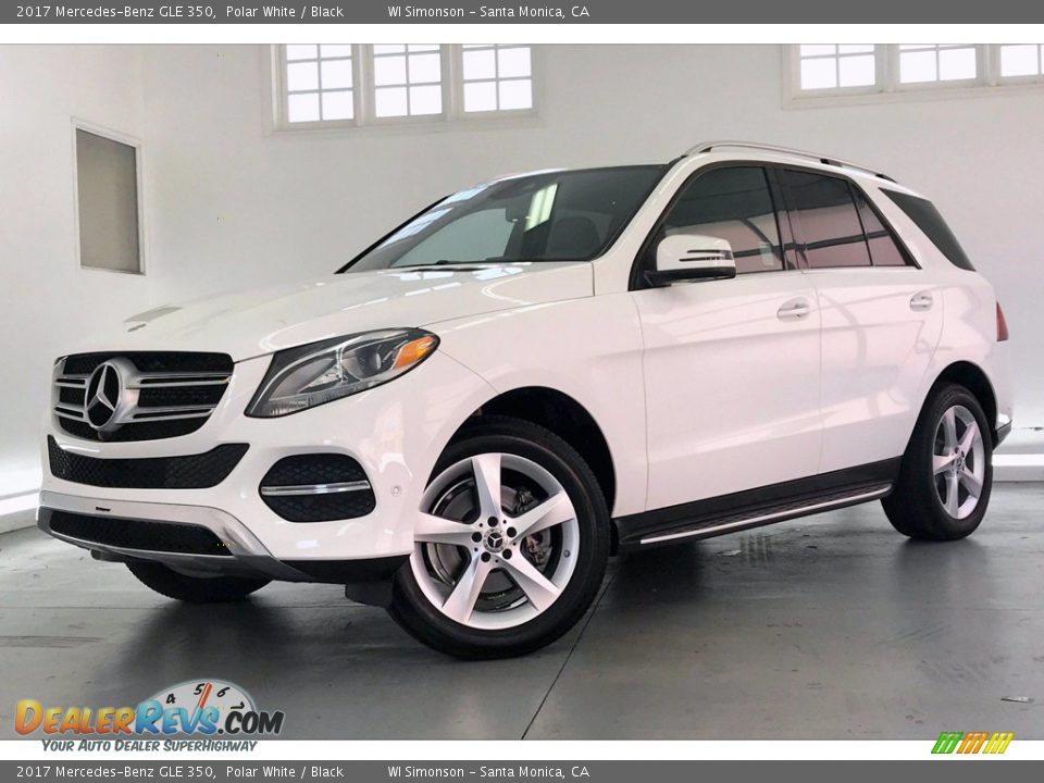 2017 Mercedes-Benz GLE 350 Polar White / Black Photo #12