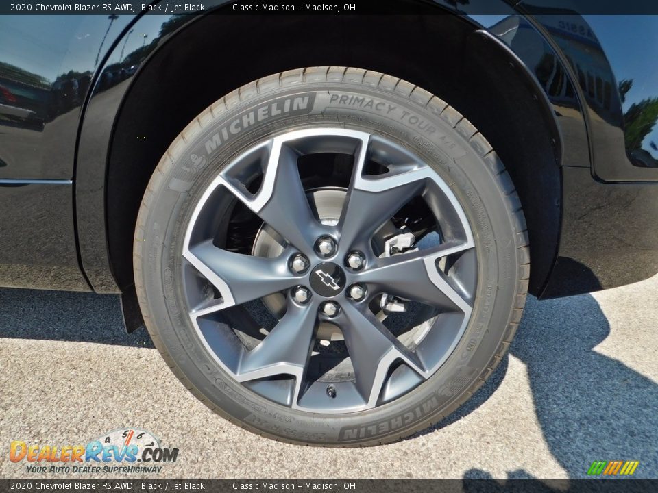 2020 Chevrolet Blazer RS AWD Black / Jet Black Photo #9
