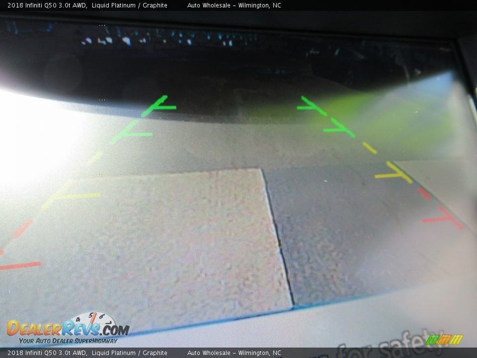 2018 Infiniti Q50 3.0t AWD Liquid Platinum / Graphite Photo #19