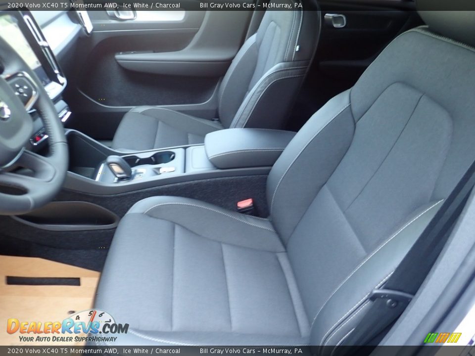 2020 Volvo XC40 T5 Momentum AWD Ice White / Charcoal Photo #7