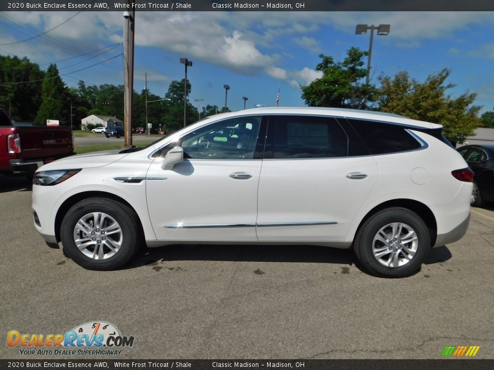 2020 Buick Enclave Essence AWD White Frost Tricoat / Shale Photo #4