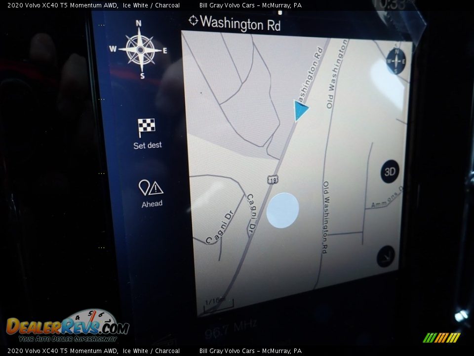 2020 Volvo XC40 T5 Momentum AWD Ice White / Charcoal Photo #13