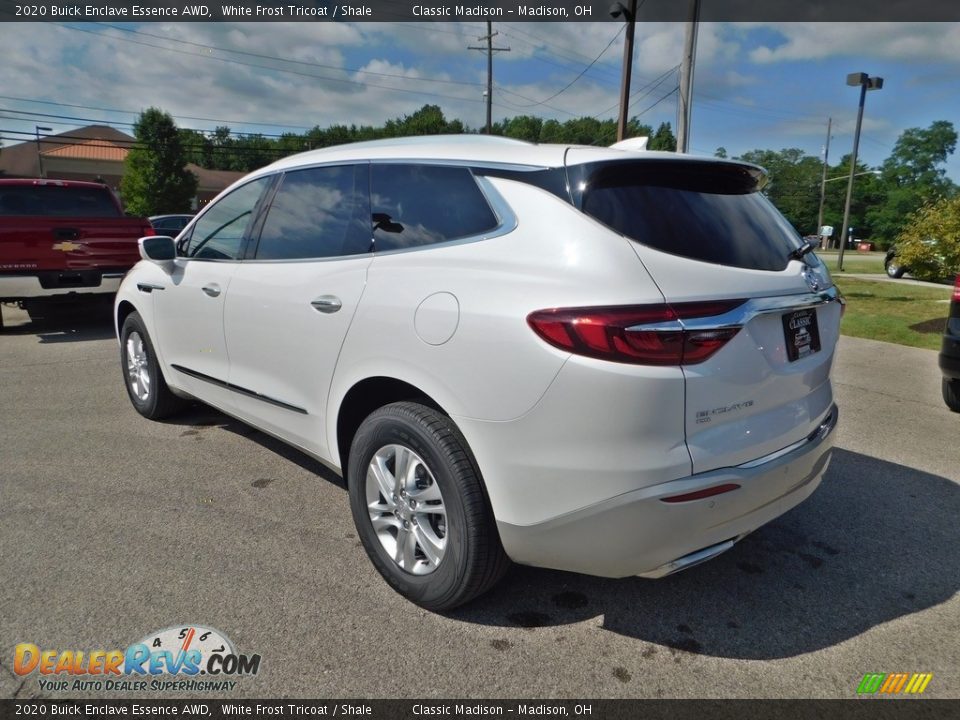2020 Buick Enclave Essence AWD White Frost Tricoat / Shale Photo #5