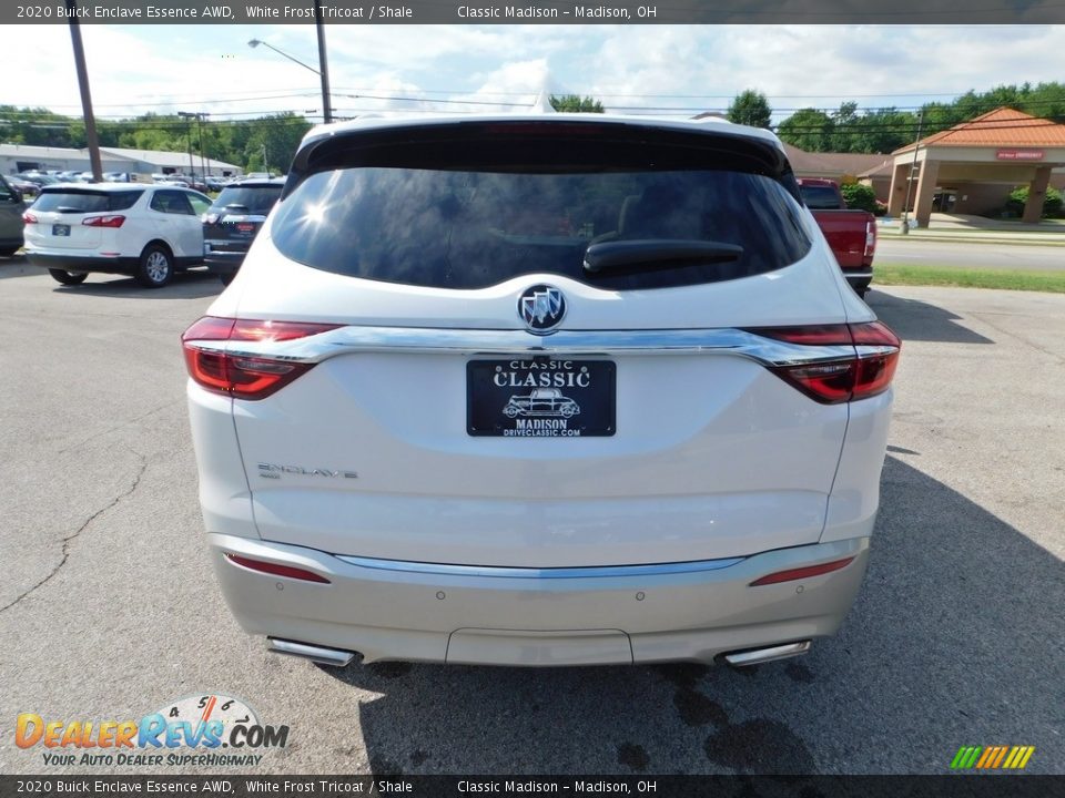 2020 Buick Enclave Essence AWD White Frost Tricoat / Shale Photo #6