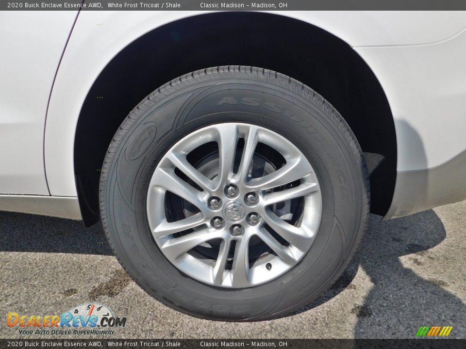 2020 Buick Enclave Essence AWD White Frost Tricoat / Shale Photo #7