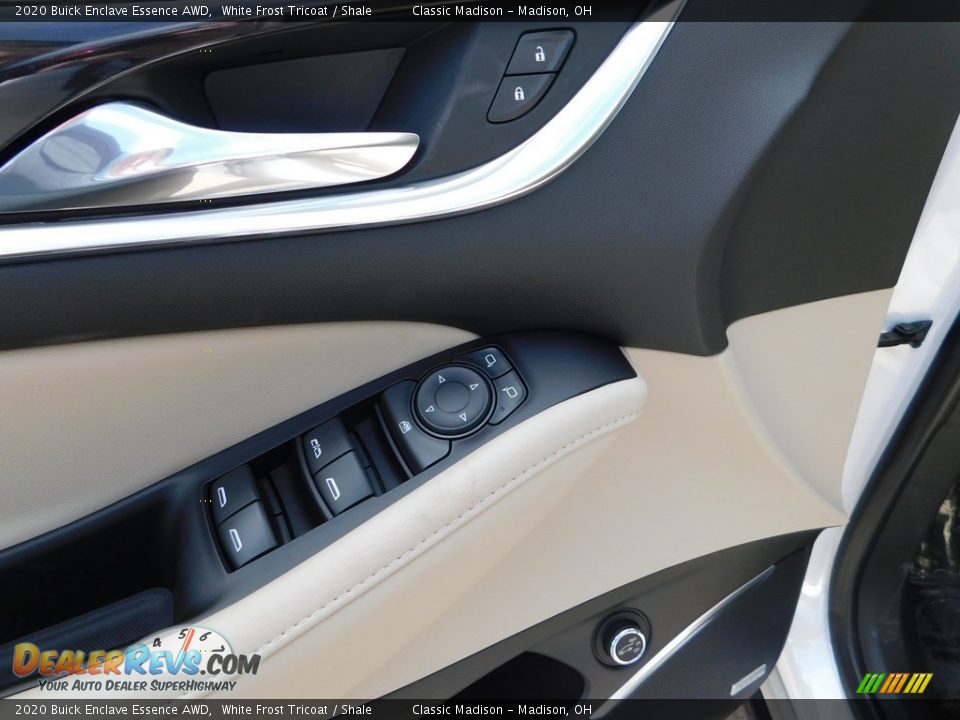 2020 Buick Enclave Essence AWD White Frost Tricoat / Shale Photo #9