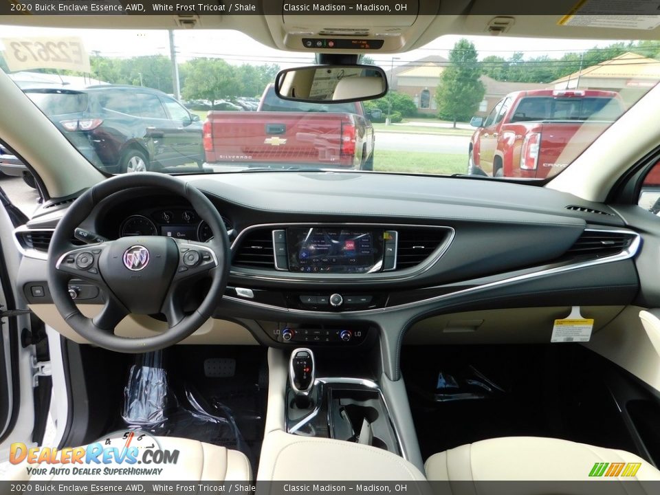 2020 Buick Enclave Essence AWD White Frost Tricoat / Shale Photo #12