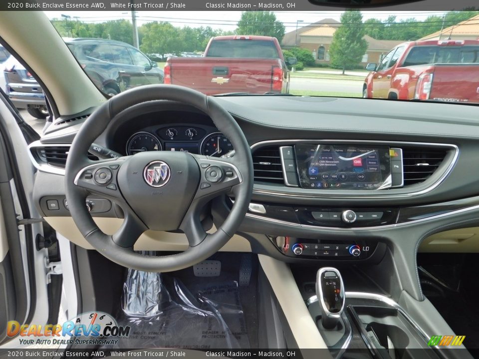 2020 Buick Enclave Essence AWD White Frost Tricoat / Shale Photo #14