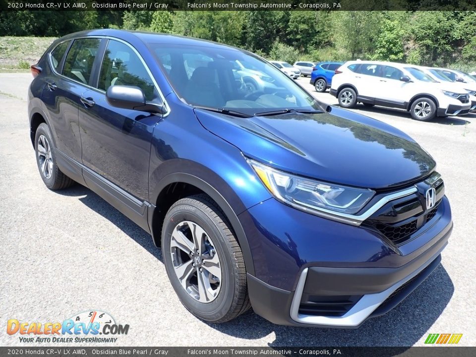 Front 3/4 View of 2020 Honda CR-V LX AWD Photo #5