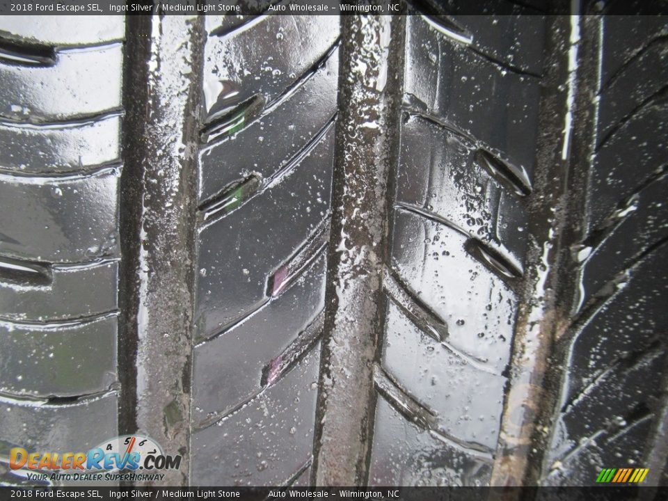 2018 Ford Escape SEL Ingot Silver / Medium Light Stone Photo #9
