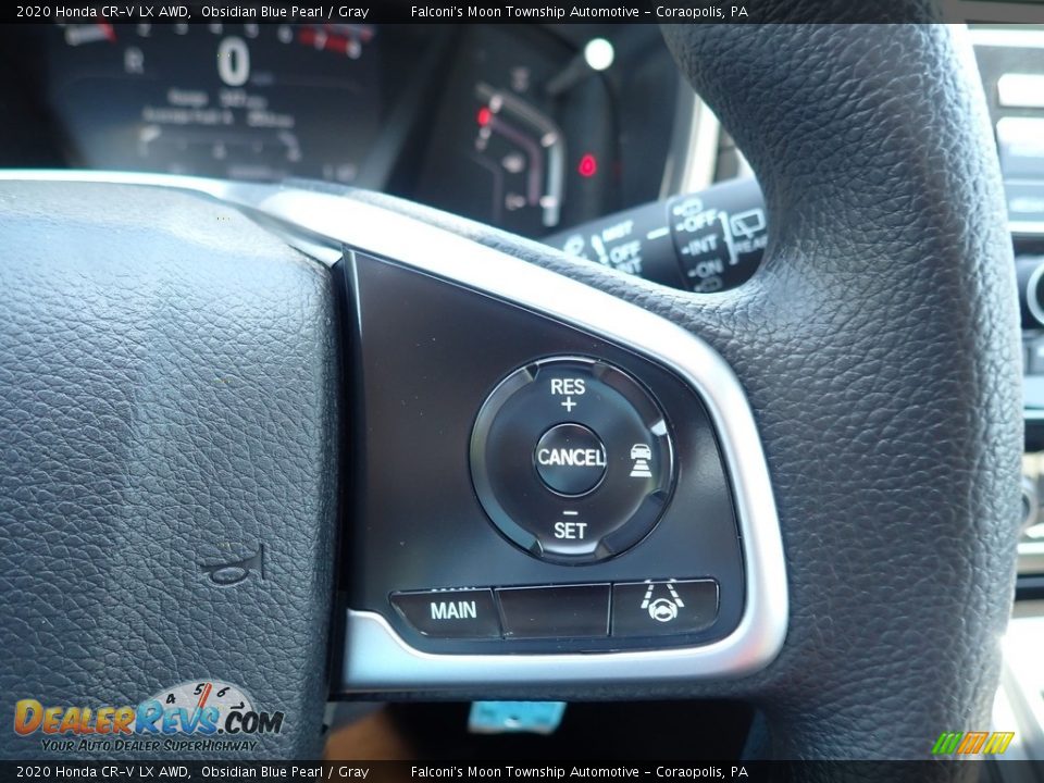 2020 Honda CR-V LX AWD Steering Wheel Photo #14