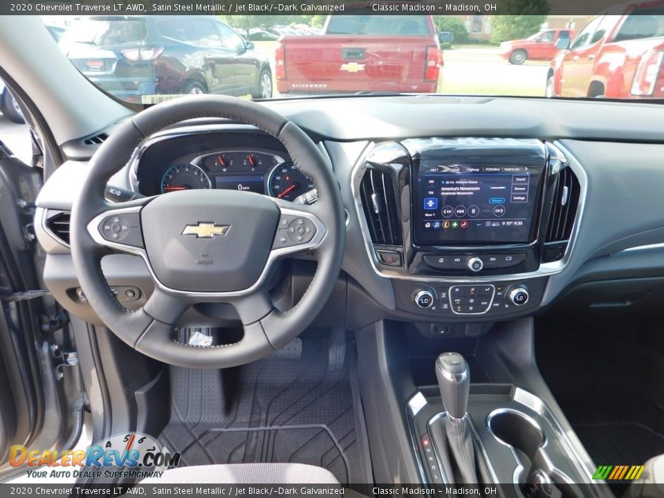 2020 Chevrolet Traverse LT AWD Satin Steel Metallic / Jet Black/­Dark Galvanized Photo #3