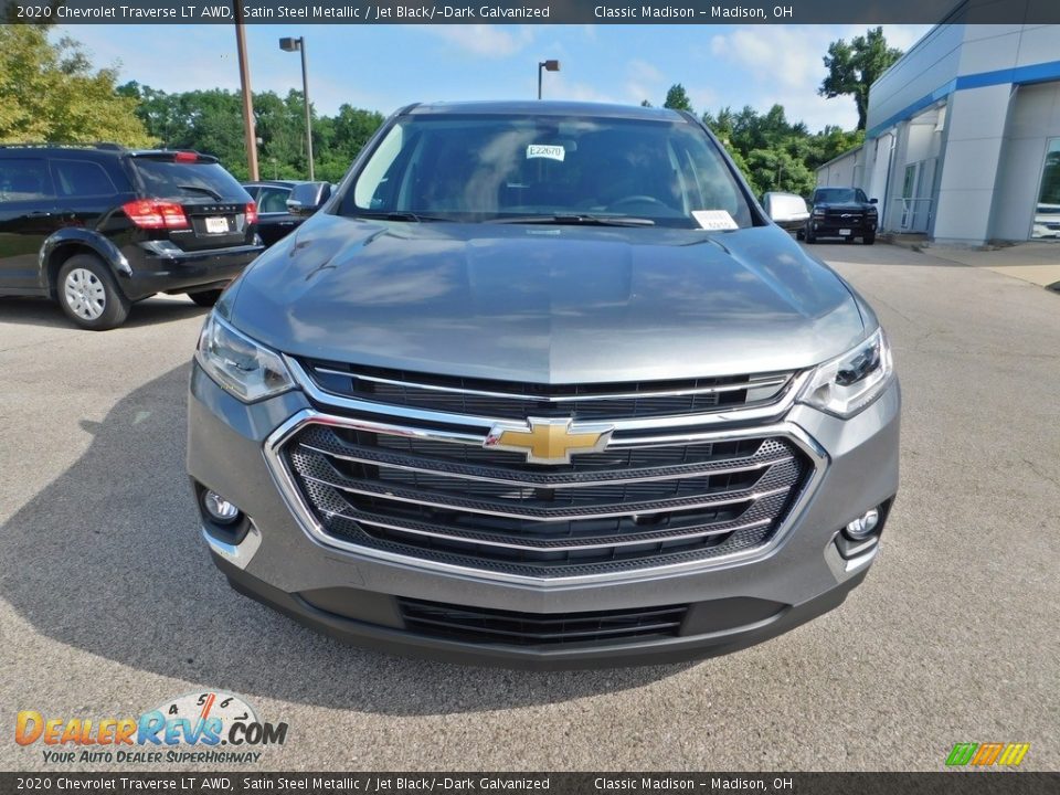 2020 Chevrolet Traverse LT AWD Satin Steel Metallic / Jet Black/­Dark Galvanized Photo #4