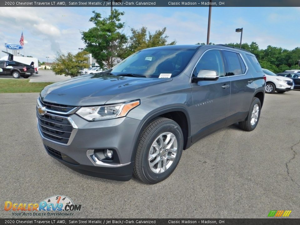 2020 Chevrolet Traverse LT AWD Satin Steel Metallic / Jet Black/­Dark Galvanized Photo #5