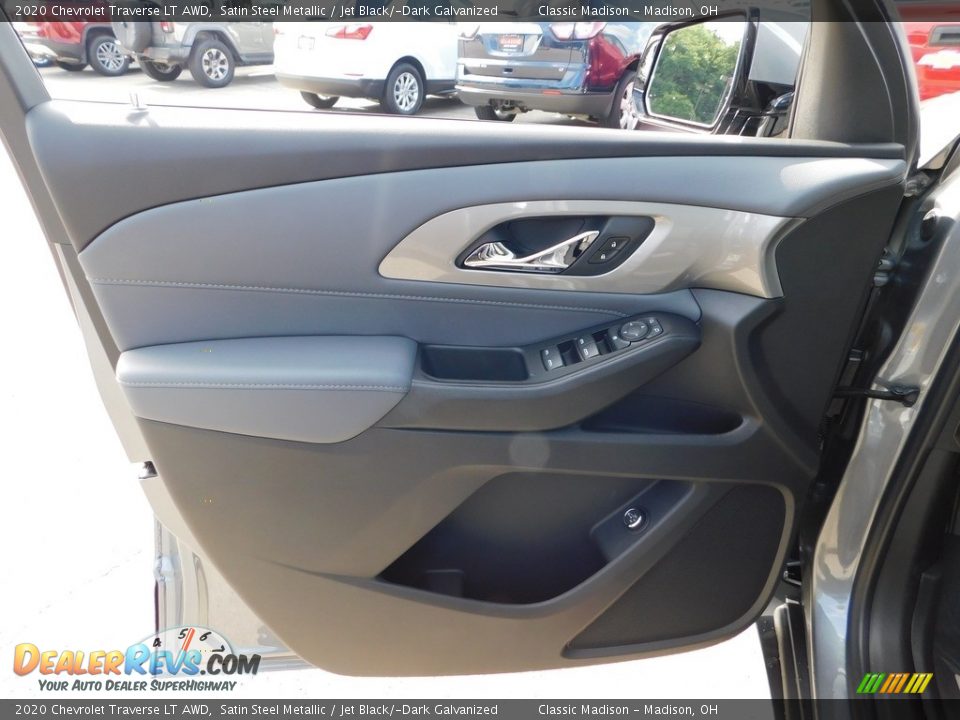 2020 Chevrolet Traverse LT AWD Satin Steel Metallic / Jet Black/­Dark Galvanized Photo #10