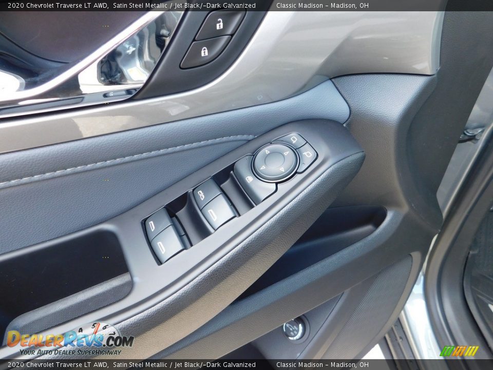 2020 Chevrolet Traverse LT AWD Satin Steel Metallic / Jet Black/­Dark Galvanized Photo #11