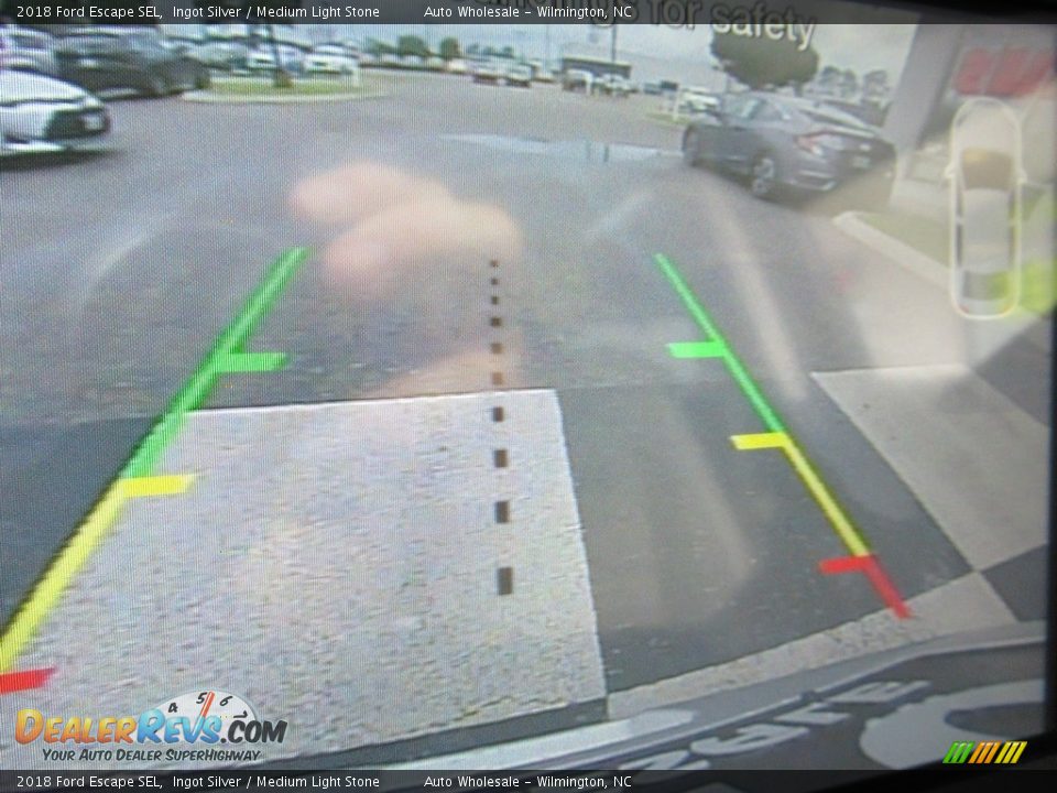 2018 Ford Escape SEL Ingot Silver / Medium Light Stone Photo #18