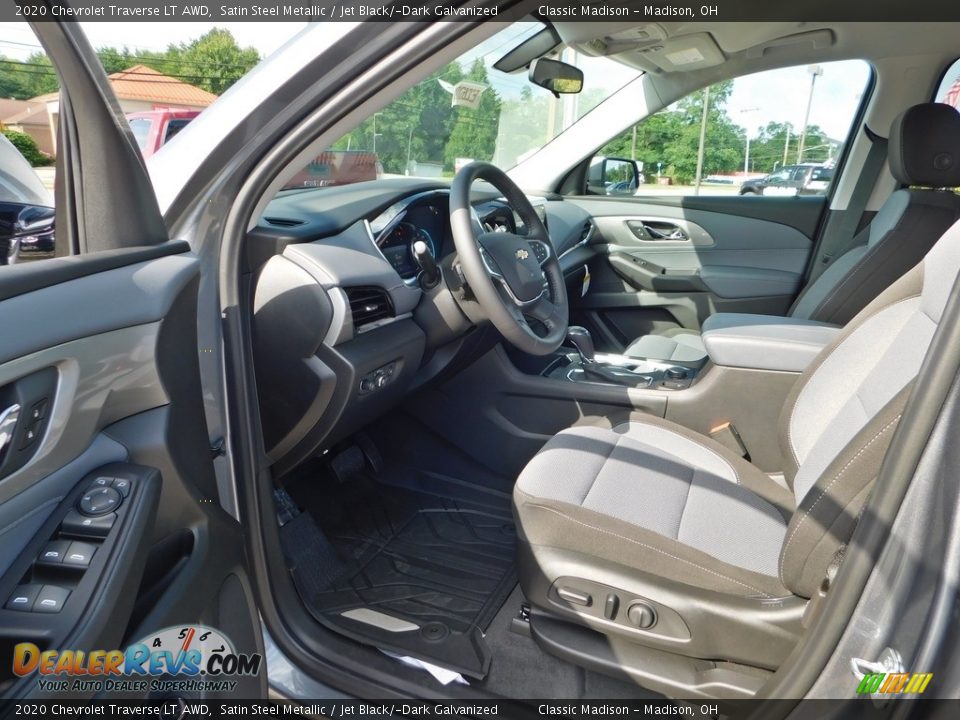 2020 Chevrolet Traverse LT AWD Satin Steel Metallic / Jet Black/­Dark Galvanized Photo #12