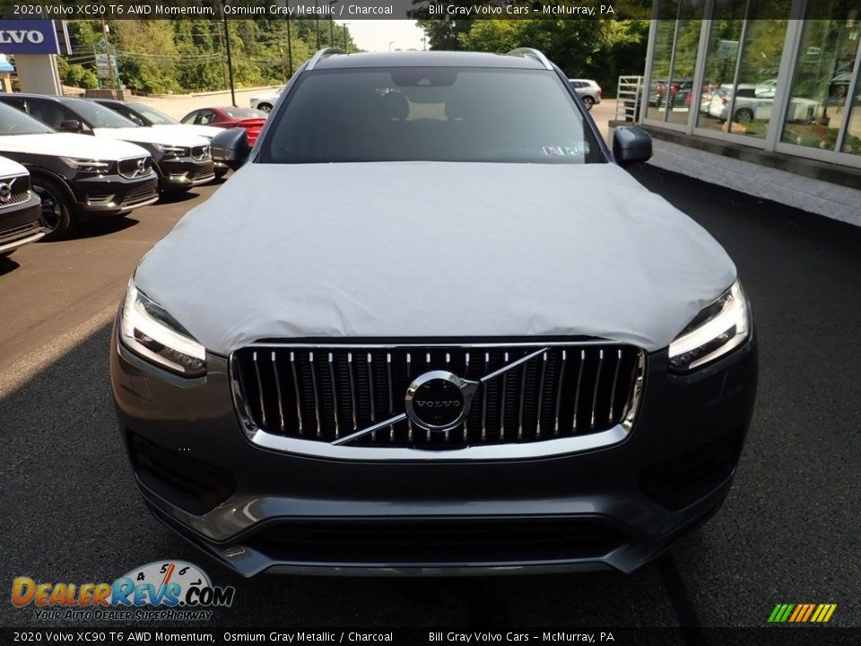 2020 Volvo XC90 T6 AWD Momentum Osmium Gray Metallic / Charcoal Photo #6