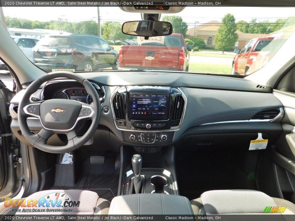 2020 Chevrolet Traverse LT AWD Satin Steel Metallic / Jet Black/­Dark Galvanized Photo #13