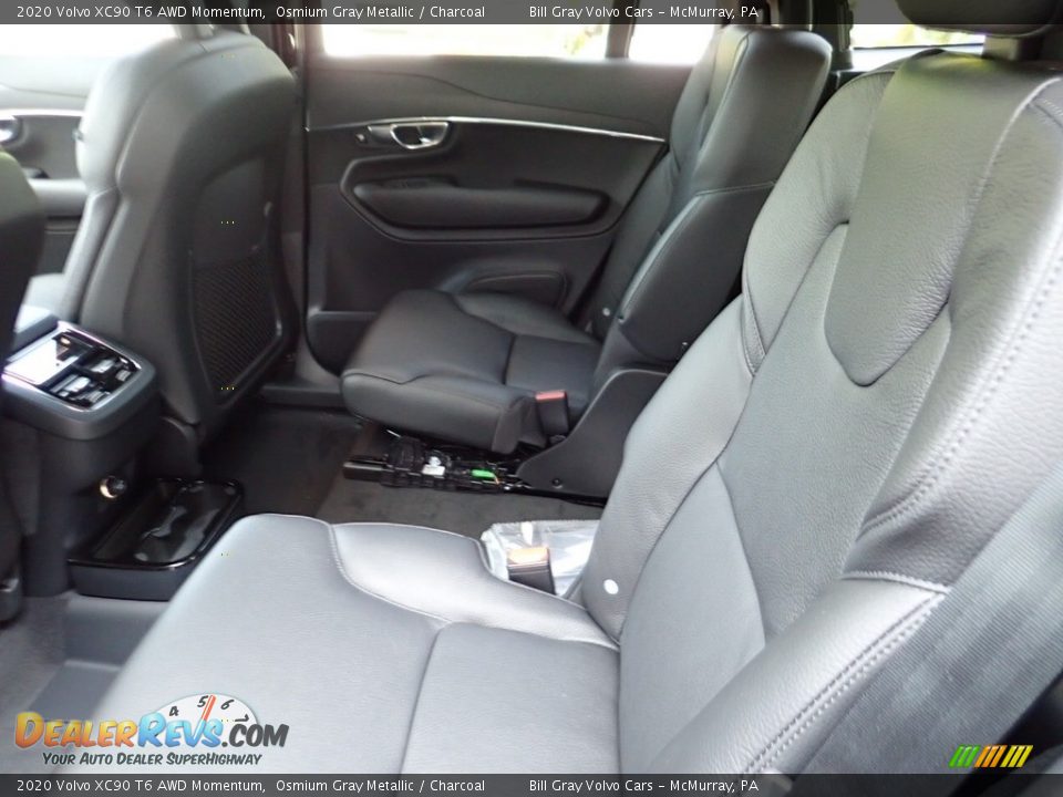 Rear Seat of 2020 Volvo XC90 T6 AWD Momentum Photo #8