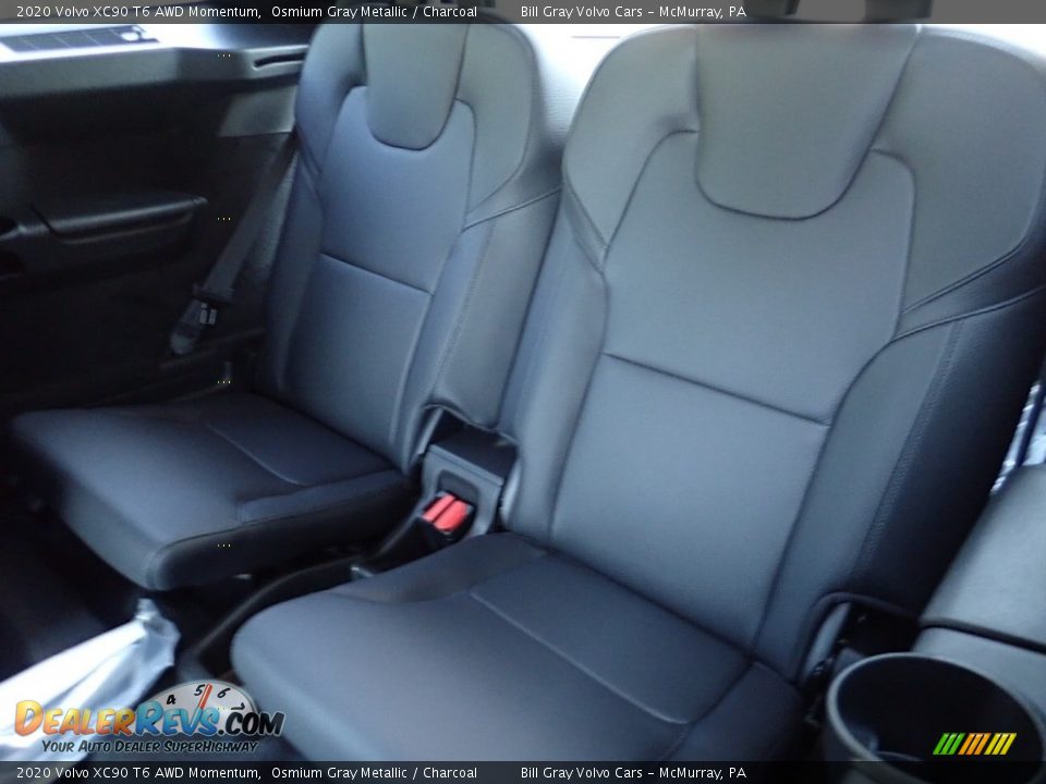 Rear Seat of 2020 Volvo XC90 T6 AWD Momentum Photo #9