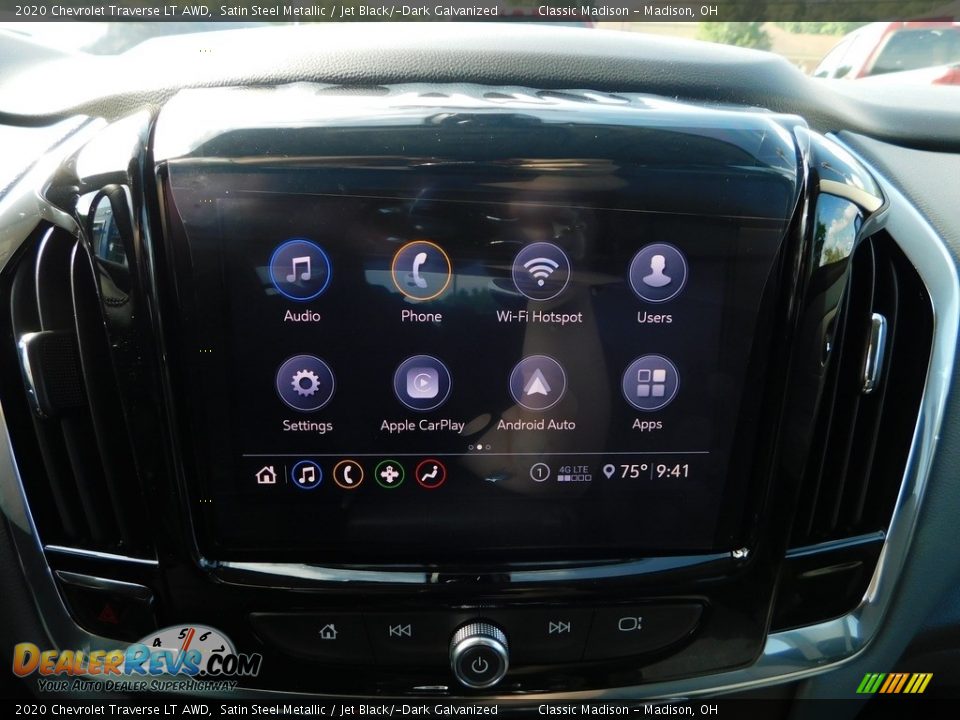 2020 Chevrolet Traverse LT AWD Satin Steel Metallic / Jet Black/­Dark Galvanized Photo #16