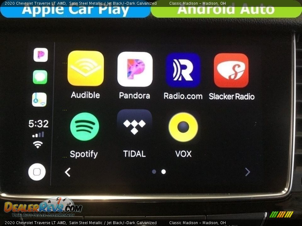 2020 Chevrolet Traverse LT AWD Satin Steel Metallic / Jet Black/­Dark Galvanized Photo #18