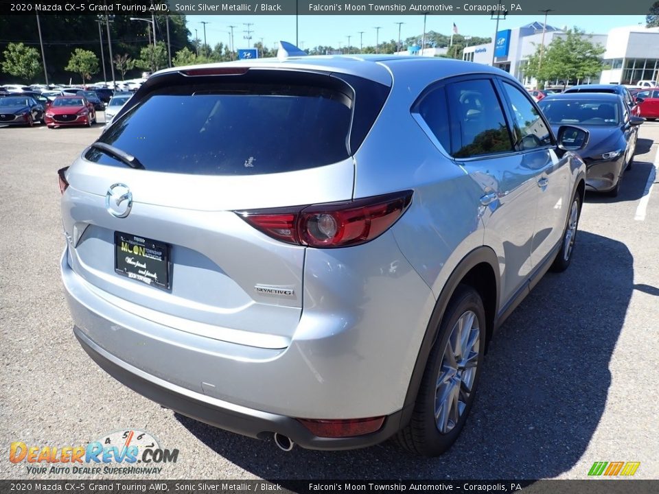 2020 Mazda CX-5 Grand Touring AWD Sonic Silver Metallic / Black Photo #2