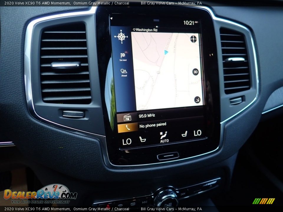 Navigation of 2020 Volvo XC90 T6 AWD Momentum Photo #14