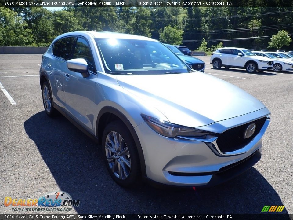 2020 Mazda CX-5 Grand Touring AWD Sonic Silver Metallic / Black Photo #3