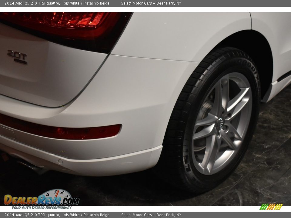 2014 Audi Q5 2.0 TFSI quattro Ibis White / Pistachio Beige Photo #5