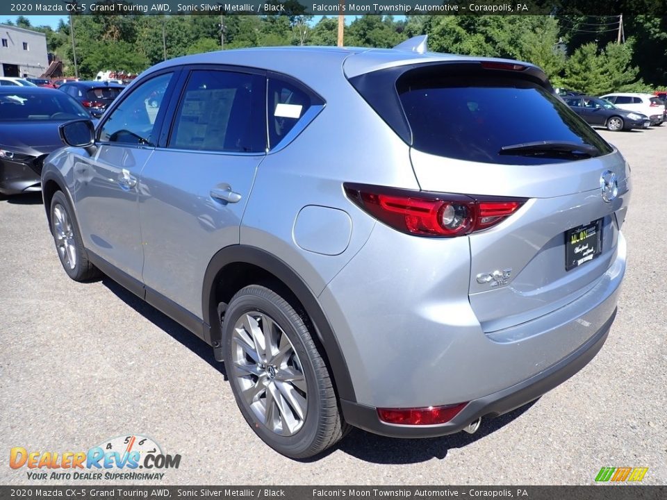 2020 Mazda CX-5 Grand Touring AWD Sonic Silver Metallic / Black Photo #6