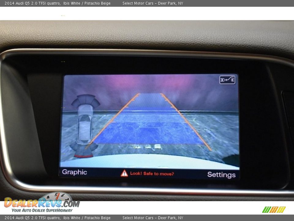 2014 Audi Q5 2.0 TFSI quattro Ibis White / Pistachio Beige Photo #13