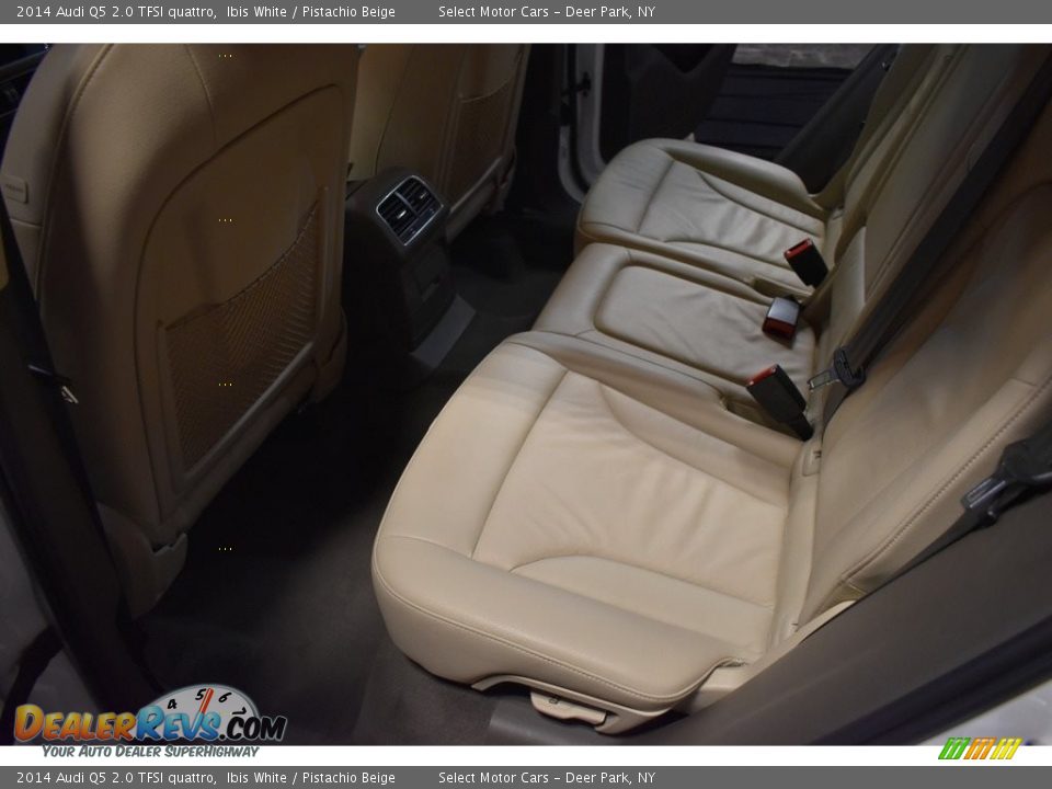 2014 Audi Q5 2.0 TFSI quattro Ibis White / Pistachio Beige Photo #15