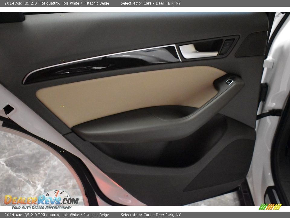 2014 Audi Q5 2.0 TFSI quattro Ibis White / Pistachio Beige Photo #18