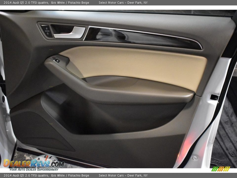 2014 Audi Q5 2.0 TFSI quattro Ibis White / Pistachio Beige Photo #19
