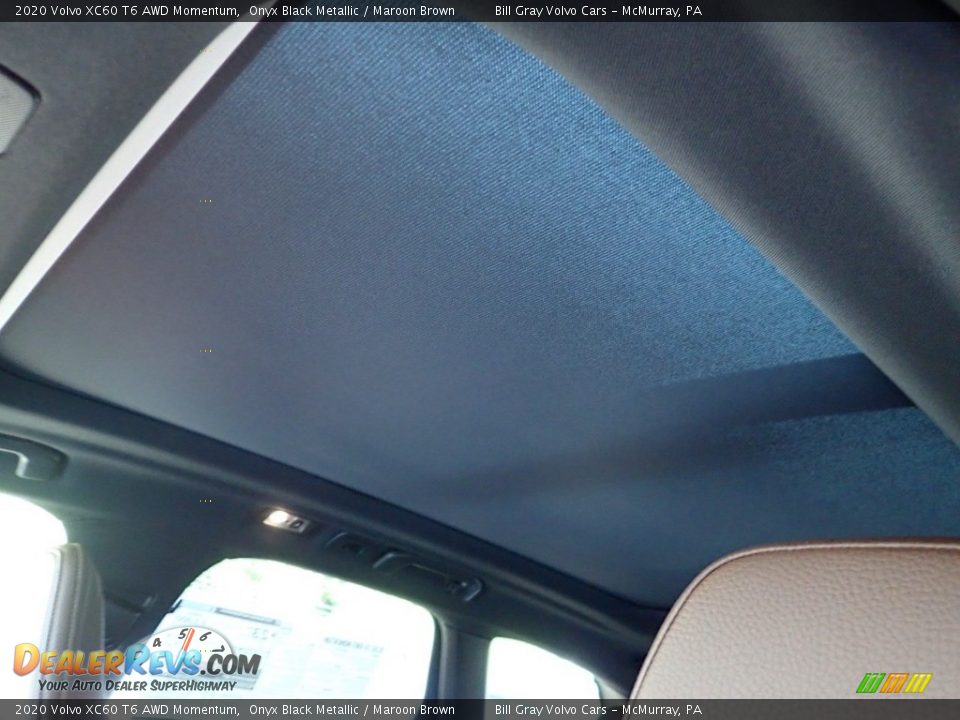 Sunroof of 2020 Volvo XC60 T6 AWD Momentum Photo #12