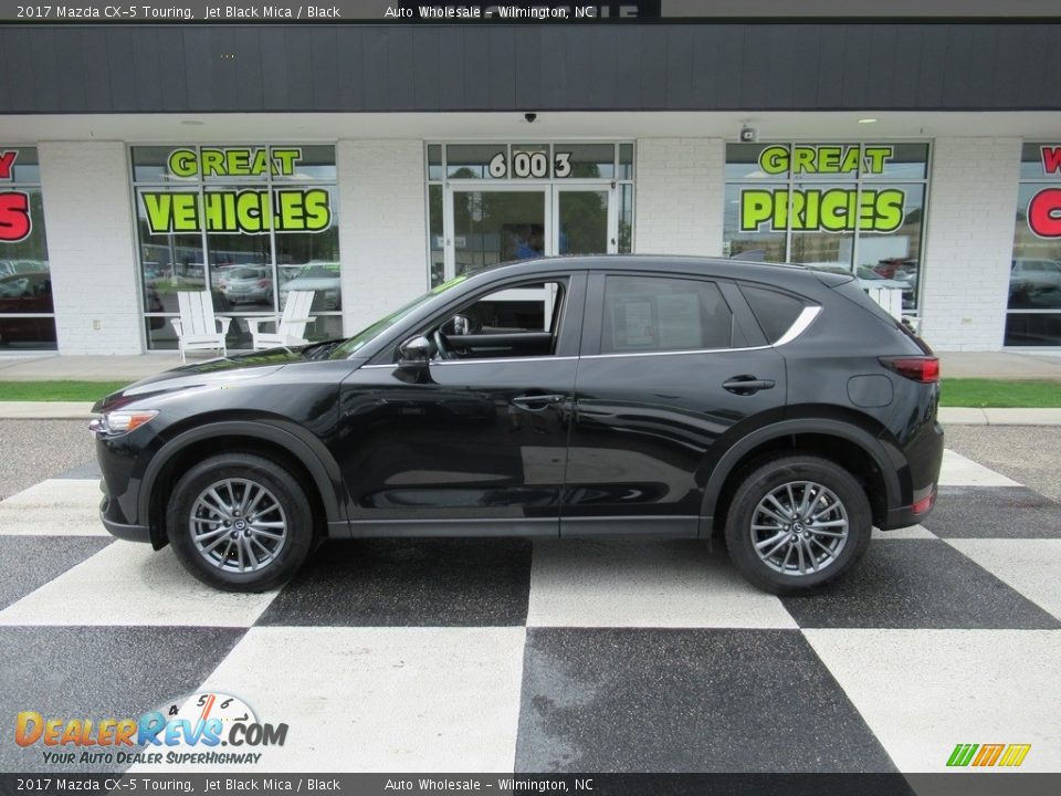 2017 Mazda CX-5 Touring Jet Black Mica / Black Photo #1