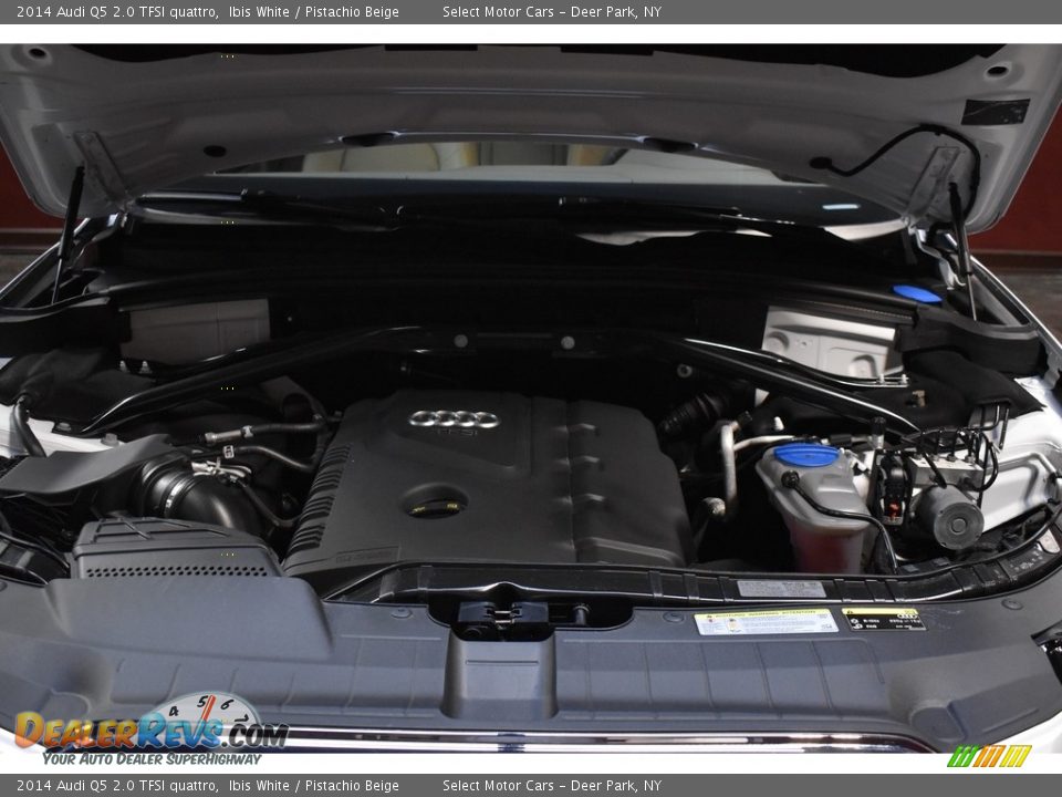 2014 Audi Q5 2.0 TFSI quattro Ibis White / Pistachio Beige Photo #21