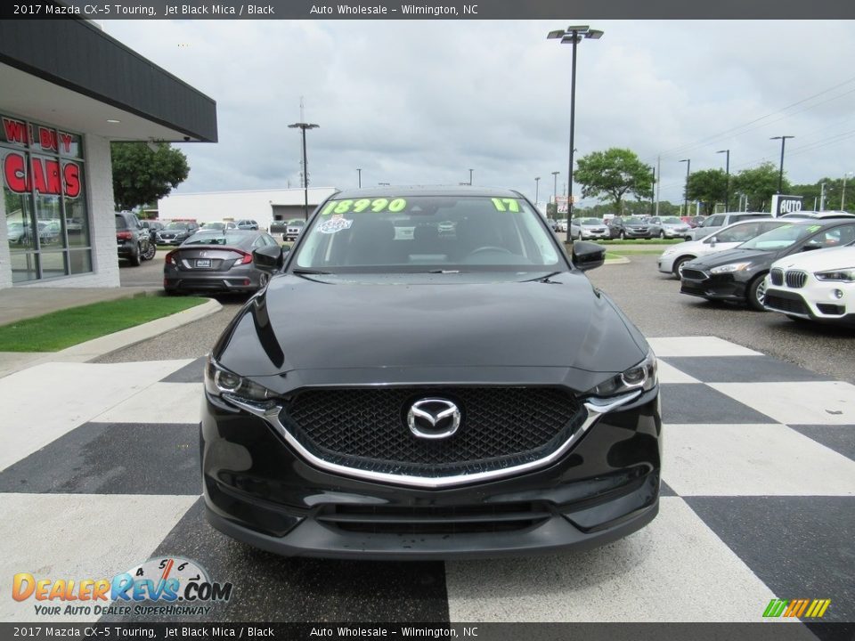 2017 Mazda CX-5 Touring Jet Black Mica / Black Photo #2