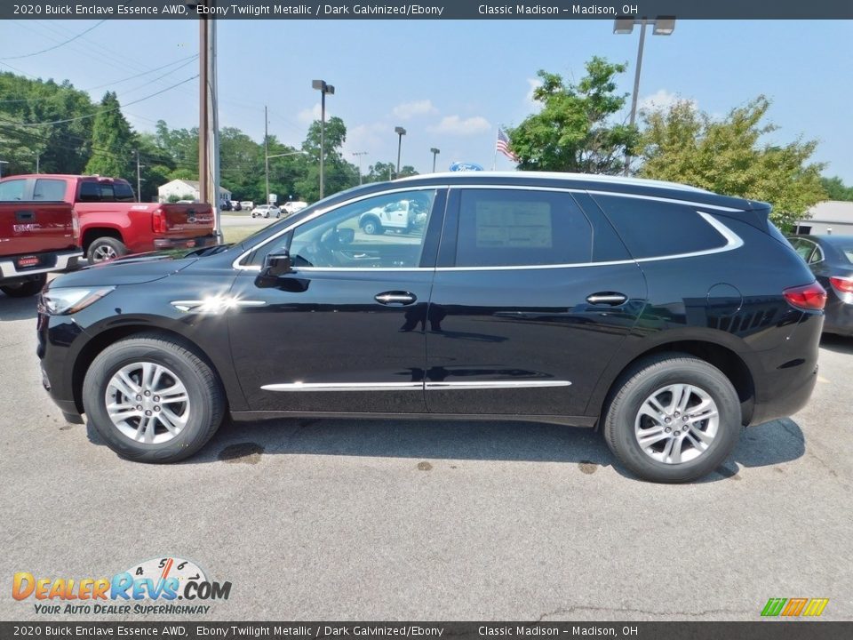2020 Buick Enclave Essence AWD Ebony Twilight Metallic / Dark Galvinized/Ebony Photo #6